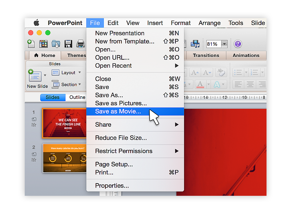 compress audio files powerpoint for mac